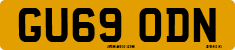 License plate of the United Kingdom, 2001 year system