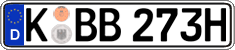 German license plate, Plates for oldtimers (type 