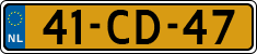 License plate of the Netherlands, Diplomatic