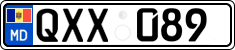 License plate of Moldova, Cars (2015)