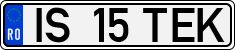 License plate of Romania, Regular plates