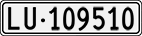 License plate of Switzerland, Cars