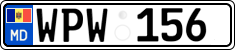 License plate of Moldova, Cars (2015)