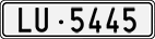 License plate of Switzerland, Cars