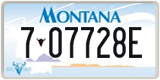 Montana, 1-12345A / 10-1234A
