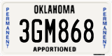 Oklahoma, Apportioned (1AB234)