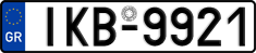 License plate of Greece, Cars