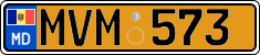 License plate of Moldova, Public transport (2015)