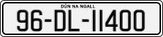 License plate of Ireland, Regular plates