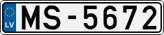 License plate of Latvia, Regular car plates