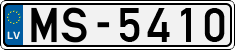 License plate of Latvia, Regular car plates