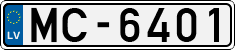 License plate of Latvia, Regular car plates