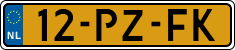 License plate of the Netherlands, Cars
