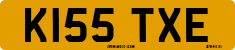 License plate of the United Kingdom, 1983 year system