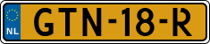 License plate of the Netherlands, Cars