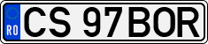 License plate of Romania, Regular plates