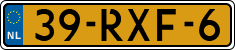 License plate of the Netherlands, Cars