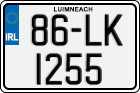 License plate of Ireland, Regular plates