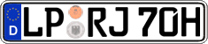 German license plate, Plates for oldtimers (type 