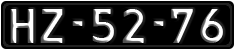 License plate of Portugal, Regular plates