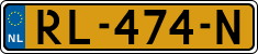 License plate of the Netherlands, Cars