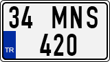 License plate of Turkey, Regular plates