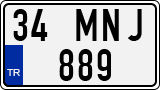 License plate of Turkey, Regular plates