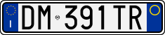 License plate of Italy, Cars (1994 year series)
