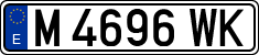 License plates of Spain, 1971 year series