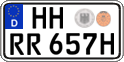 German license plate, Plates for oldtimers (type 