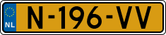 License plate of the Netherlands, Cars