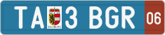 License plate of Austria, Provisional