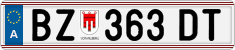License plate of Austria, Regular plates