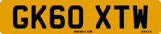License plate of the United Kingdom, 2001 year system