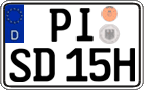 German license plate, Plates for oldtimers (type 