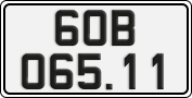 License plate of Vietnam, Cars