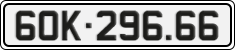 License plate of Vietnam, Cars