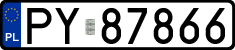 License plates of Poland, Regular car plates