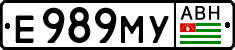 Non-recognized and partially recognized states, Cars