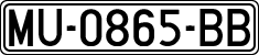 License plates of Spain, 1971 year series