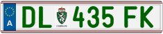 License plate of Austria, Regular plates