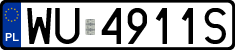License plates of Poland, Regular car plates