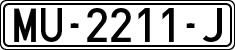 License plates of Spain, 1971 year series