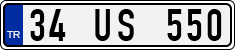 License plate of Turkey, Regular plates
