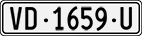 License plate of Switzerland, Dealer (with 