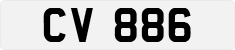 License plate of Hong Kong, AB 1234