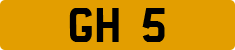 License plate of Hong Kong, AB 1234