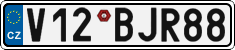 License plate of the Czech Republic, Vanity Plates