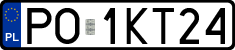 License plates of Poland, Regular car plates