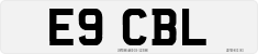 License plate of the United Kingdom, 1983 year system